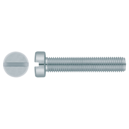 DIN 84 - VITE TESTA CILINDRICA A TAGLIO ZINCATA 04X006 ( 500 pz.)